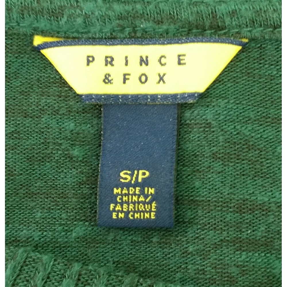 Prince & Fox Women Sweater, Size Small, green, rayon, polyester, spandex - Picture 3 of 4